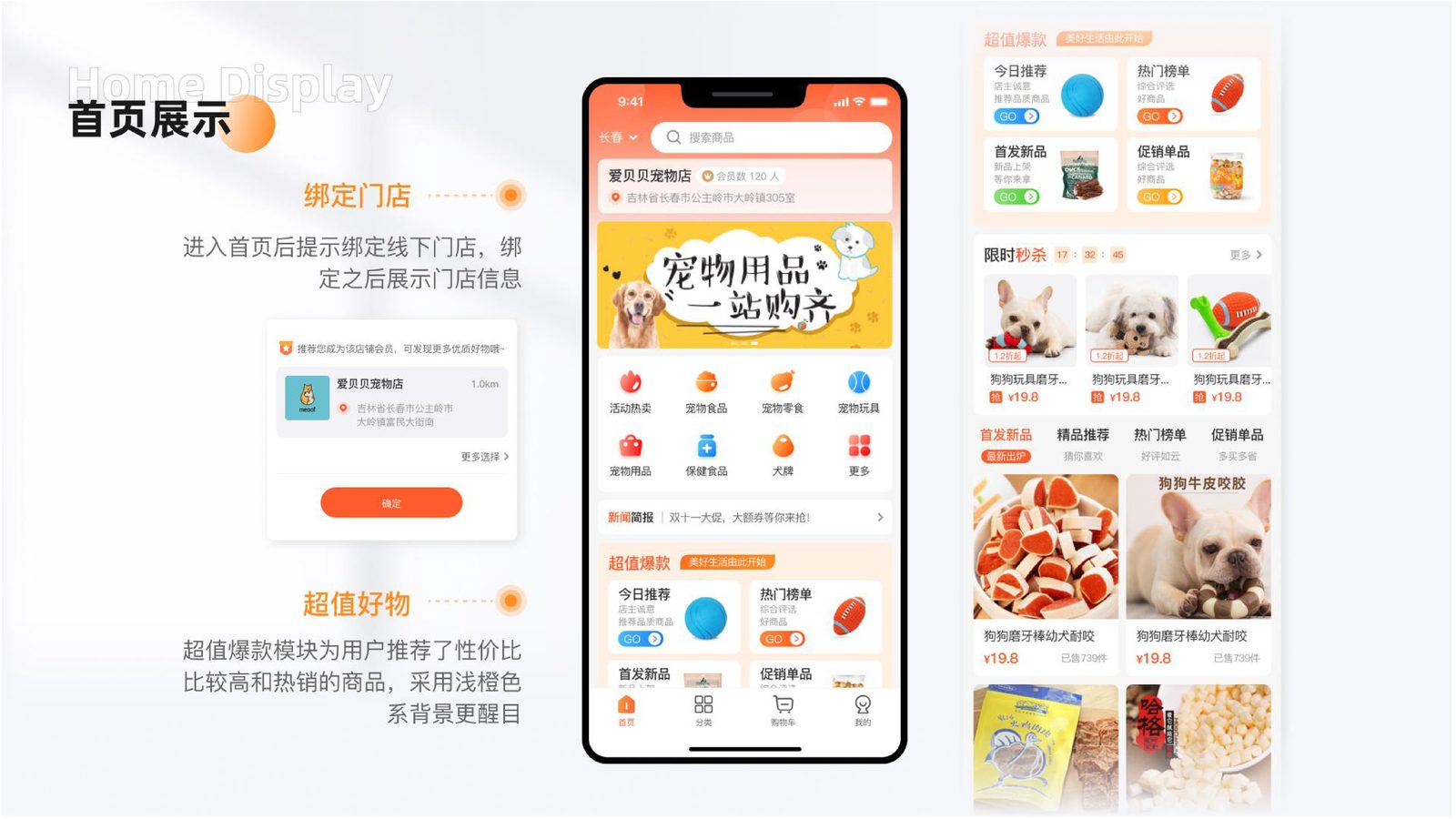 页面展示 — 04 首页完整展示